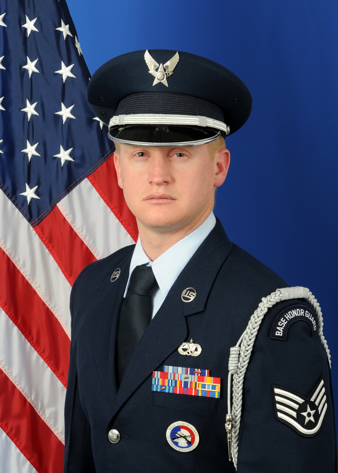 Staff Sgt. Johnathan Murray, 338th TRS, is the 81st Training Wing's Honor guard NCO of the year.  (Courtesy photo)