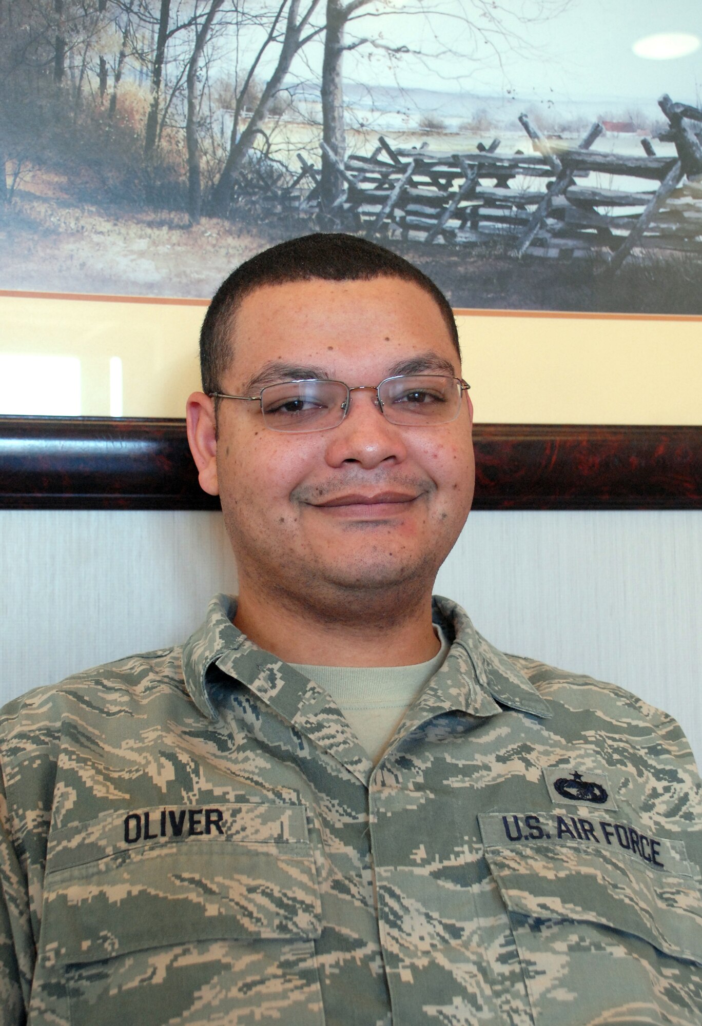 "I would build a bigger base exchange if the base wins the Installation Excellence Award," said Staff Sgt. Jonathon Oliver, 436th Aircraft Maintenance Squadron assistant NCO in-charge for inbound freight. (U.S. Air Force photo/Airman 1st Class Shen-Chia Chu)