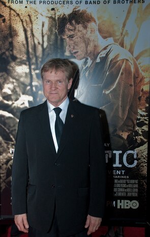 William Sadler plays Lt. Col. Lewis 'Chesty' Puller in HBO's new 10-part miniseries 'The Pacific.'