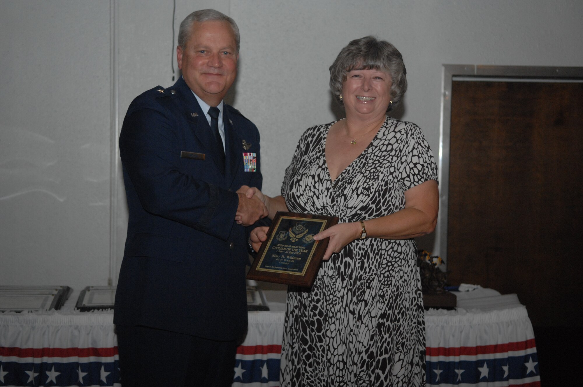 Civilian of the Year GS1-GS6
Ms. Sissy R. Widman
(U.S. Air Force photo by Staff Sgt. Keith Lawson)