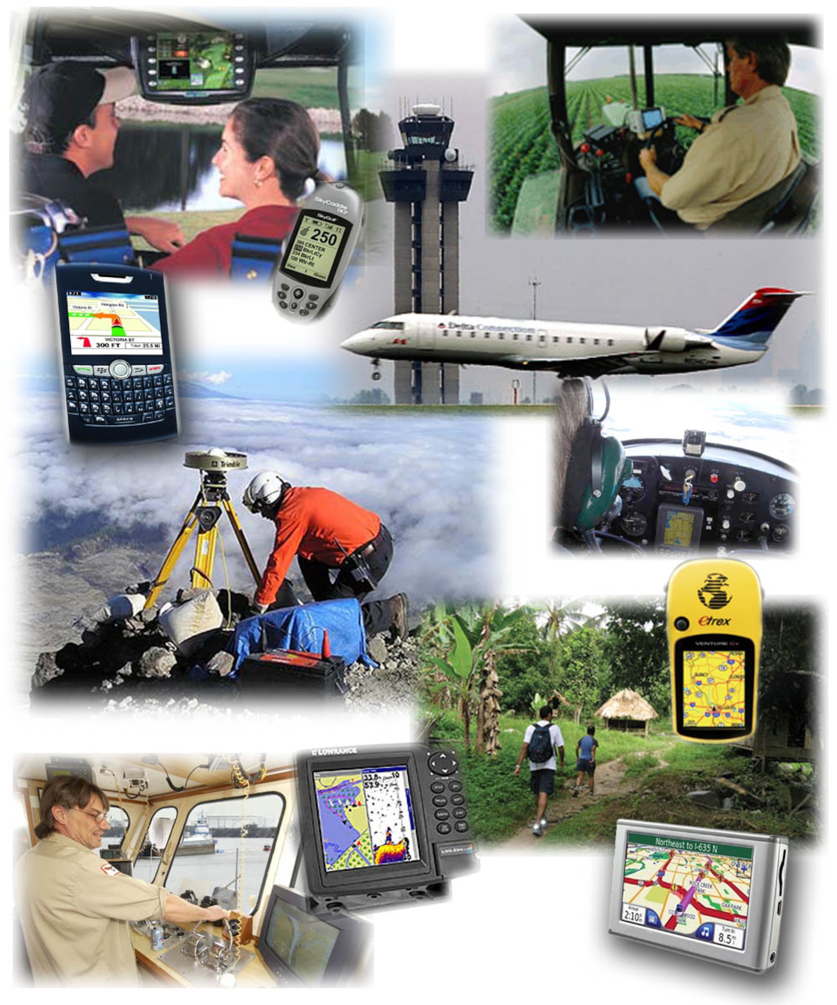 The many commercial uses of GPS.