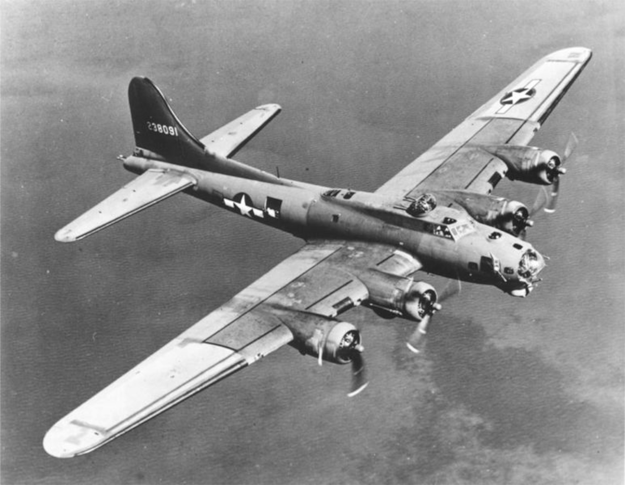 B-17s from 8th Air Force were the other arm of the Dresden attacks.  B-17s used the new technology of radar guided bombing as well as the Norden Bomb Sight for their attacks.  Nearly 1,300 tons of bombs were dropped on the ancient city between the Royal Air Force and the U.S. Army Air Forces. (Courtesy photo)