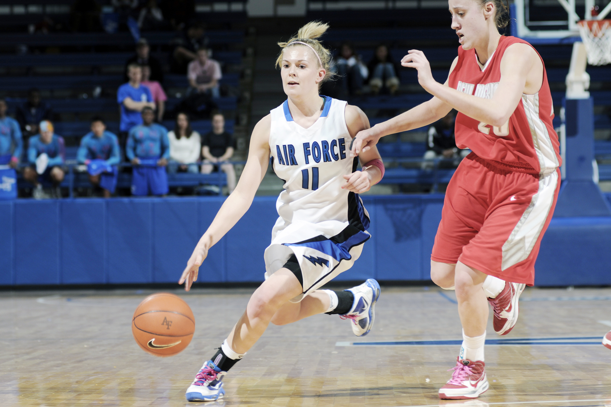 Photo Essay Academy Women S Basketball Falls To New Mexico