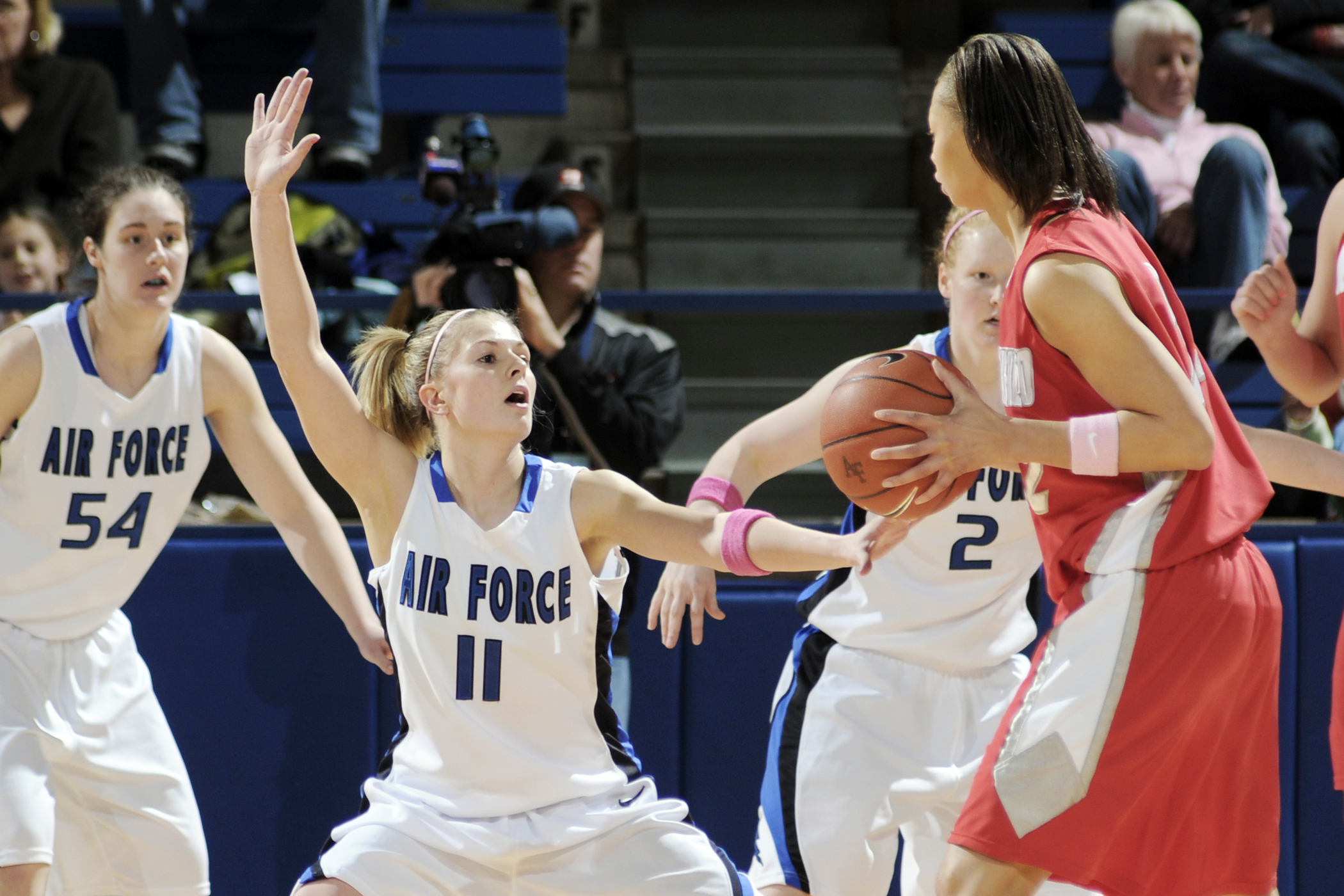 Photo essay Academy women s basketball falls to New Mexico