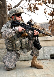 KABUL, Afghanistan -- Staff Sgt. Chad Reesey is deployed from the 633d Logistics Readiness Squadron supporting office and individual equipment supply issues in the Global War on Terror. He is expected to return in July. (Courtesy photo)