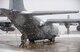 Two members of the 106th Aircraft Maintenance Squadron, works together to secure a HC-130 on February 26, 2010 during a snowstorm at F.S. Gabreski Airport (ANG), Westhampton Beach, N.Y. The 106th Rescue Wing is part of the New York Air National Guard.

(U.S. Air Force Photo/Staff Sgt. David J. Murphy)