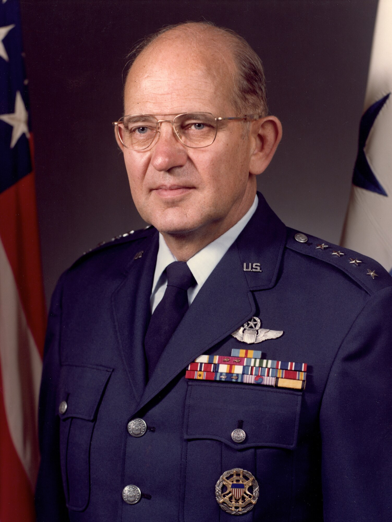 Gen. Lew Allen Jr., the 10th chief of staff of the Air Force, passed away Jan. 4 in Potomac Falls, Va.  (U.S. Air Force photo)