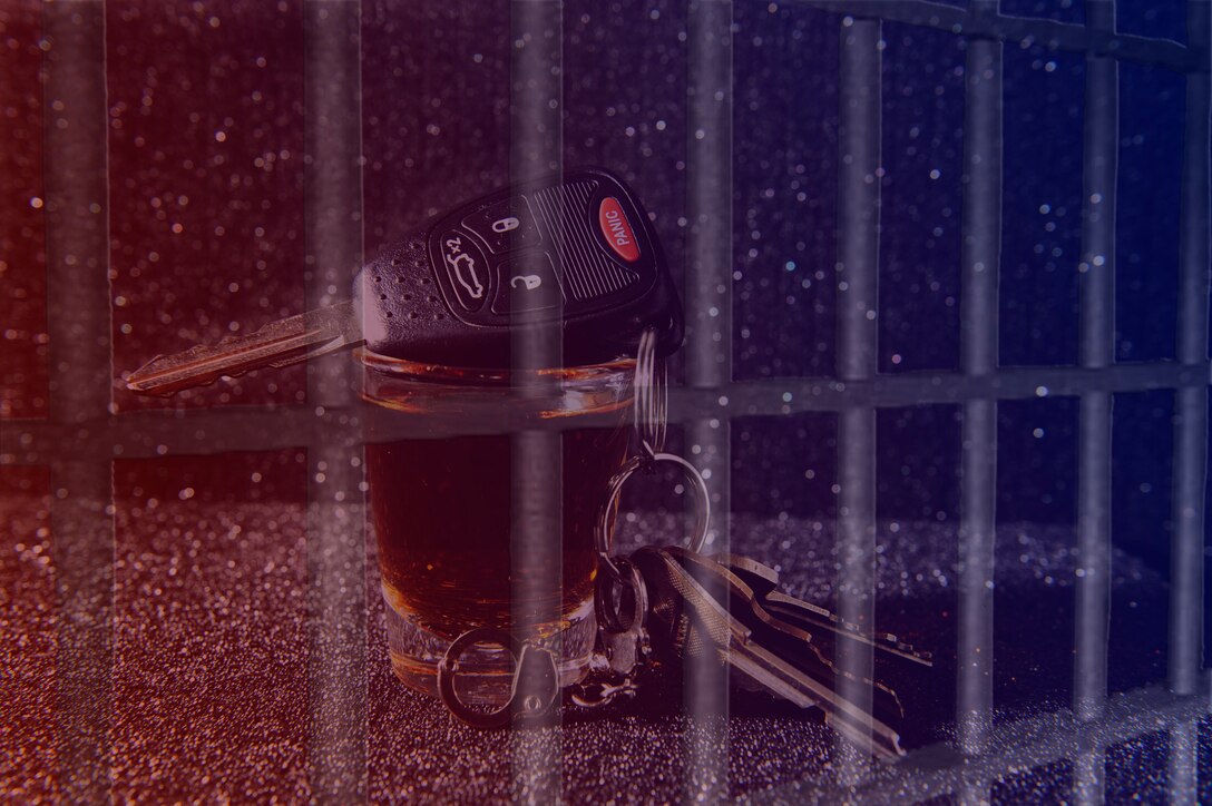 The "crowd" involved in a  routine DUI makes a lone offender's mistake snowball into a large group of people.  Law enforcement, co-workers, first sergeants, supervisors, commanders and others become actively involved.  It's never just "your" DUI. (photo illustration by Airman 1st Class Corey Hook)