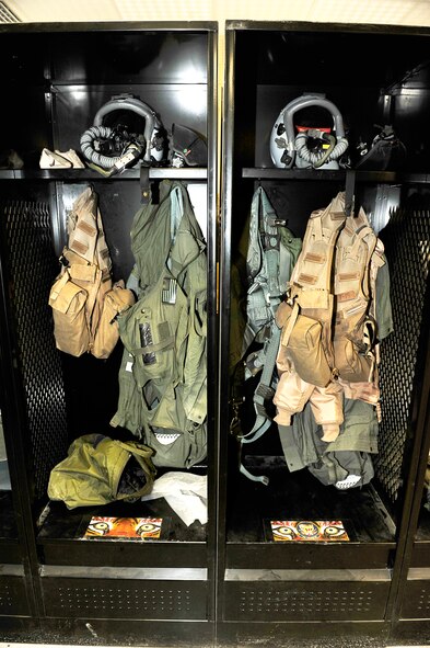 The Airmen of the 455th Expeditionary Operation Support Squadron at Bagram Airfield, Afghanistan, maintain life support equipment Jan. 4, 2010. (U.S. Air Force photo/Tech. Sgt. Jeromy K. Cross)