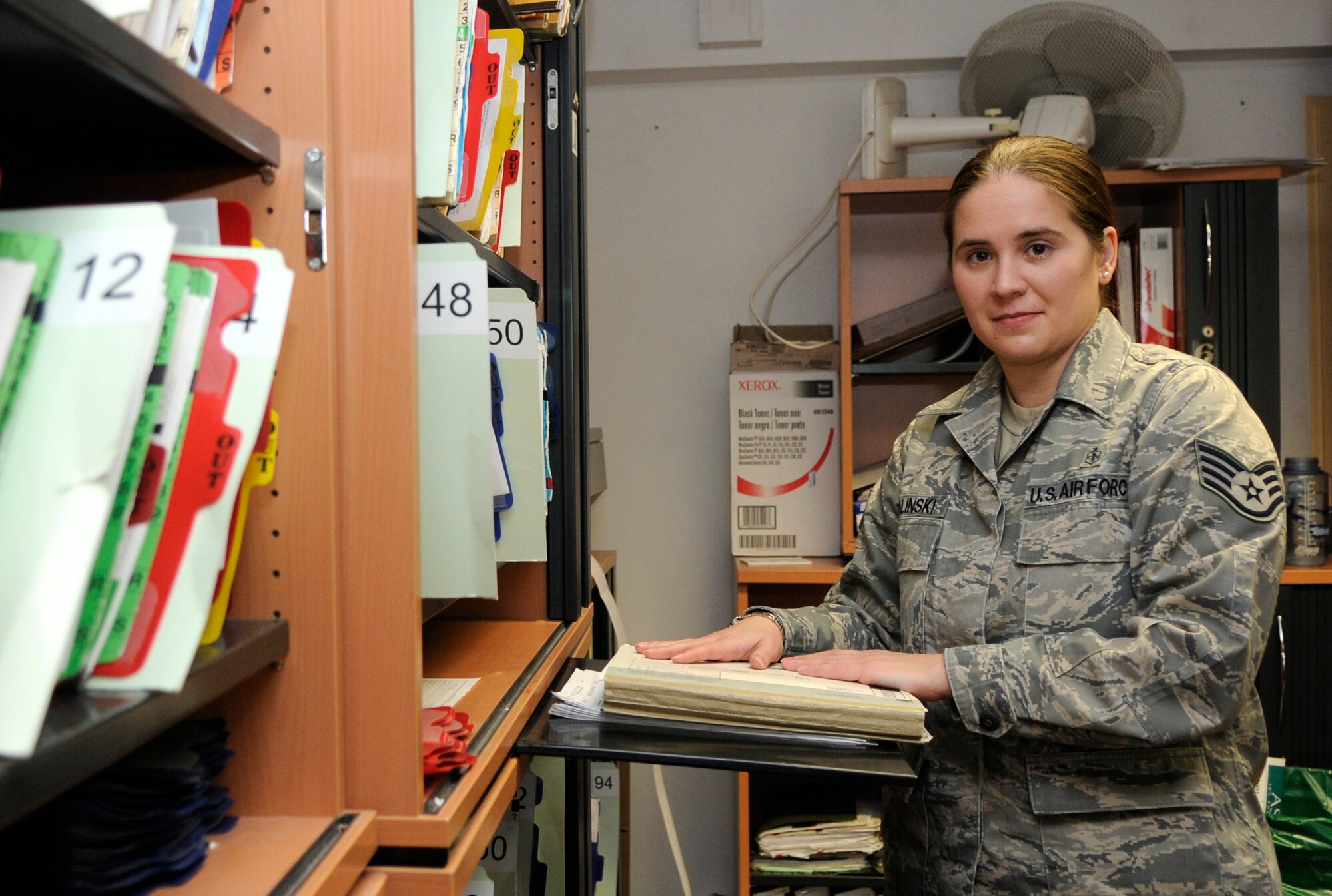 Staff Sgt. Tamara Opalinski, 52nd Aerospace Medical Squadron, is the 52nd Fighter Wing's Top Saber Performer for the week of Jan. 8-14. (U.S. Air Force photo/Airman 1st Class Staci Miller)