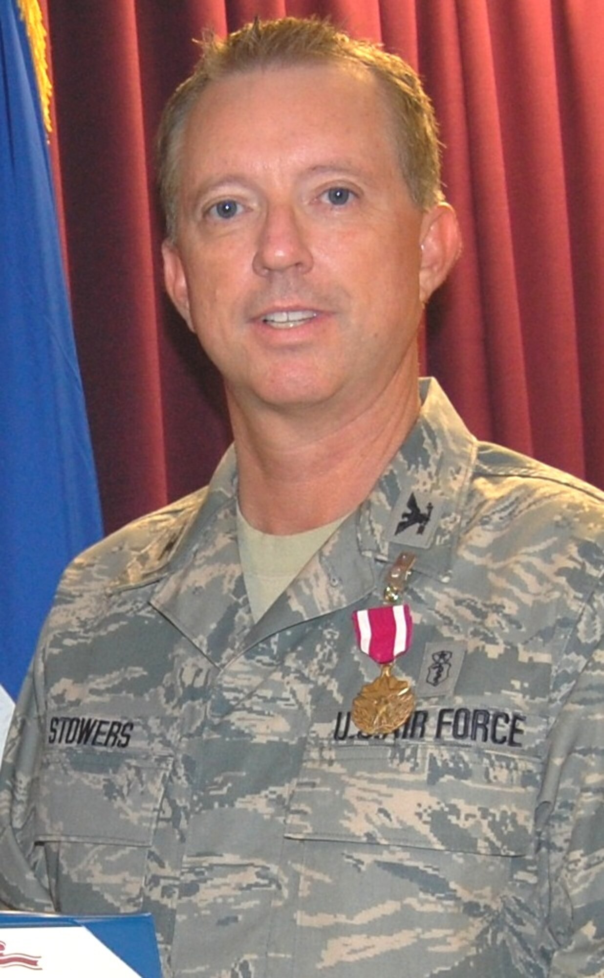 Col. Allan Stowers, 81st MDTS.    (U.S. Air Force photo by Steve Pivnick)
