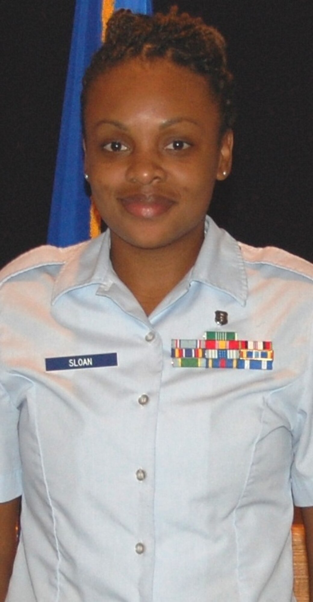Senior Airman Promesha Sloan, 81st MDOS.    (U.S. Air Force photo by Steve Pivnick)
