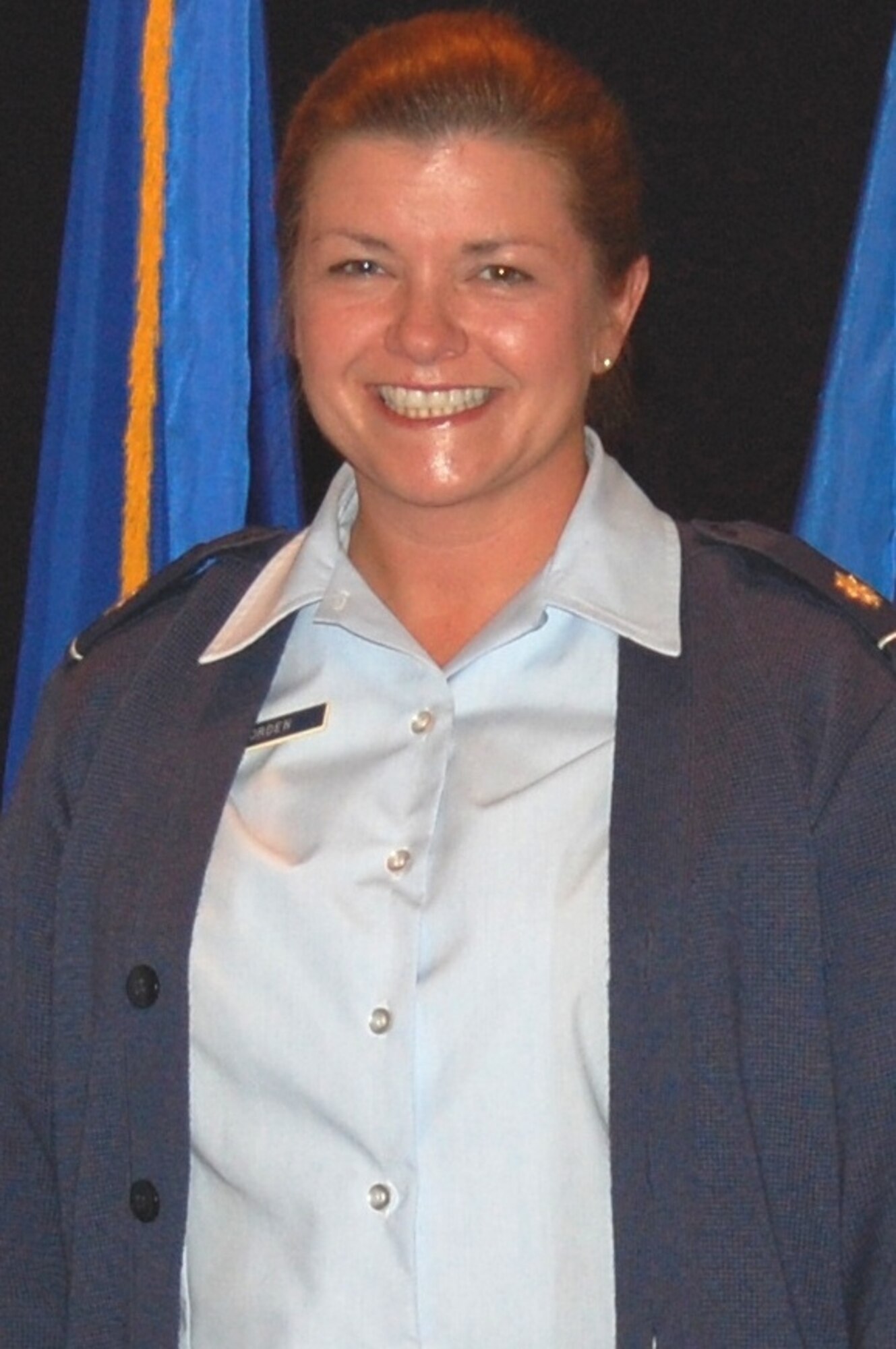 Maj. Stacey Van Orden, 81st MDTS.  (U.S. Air Force photo by Steve Pivnick)
