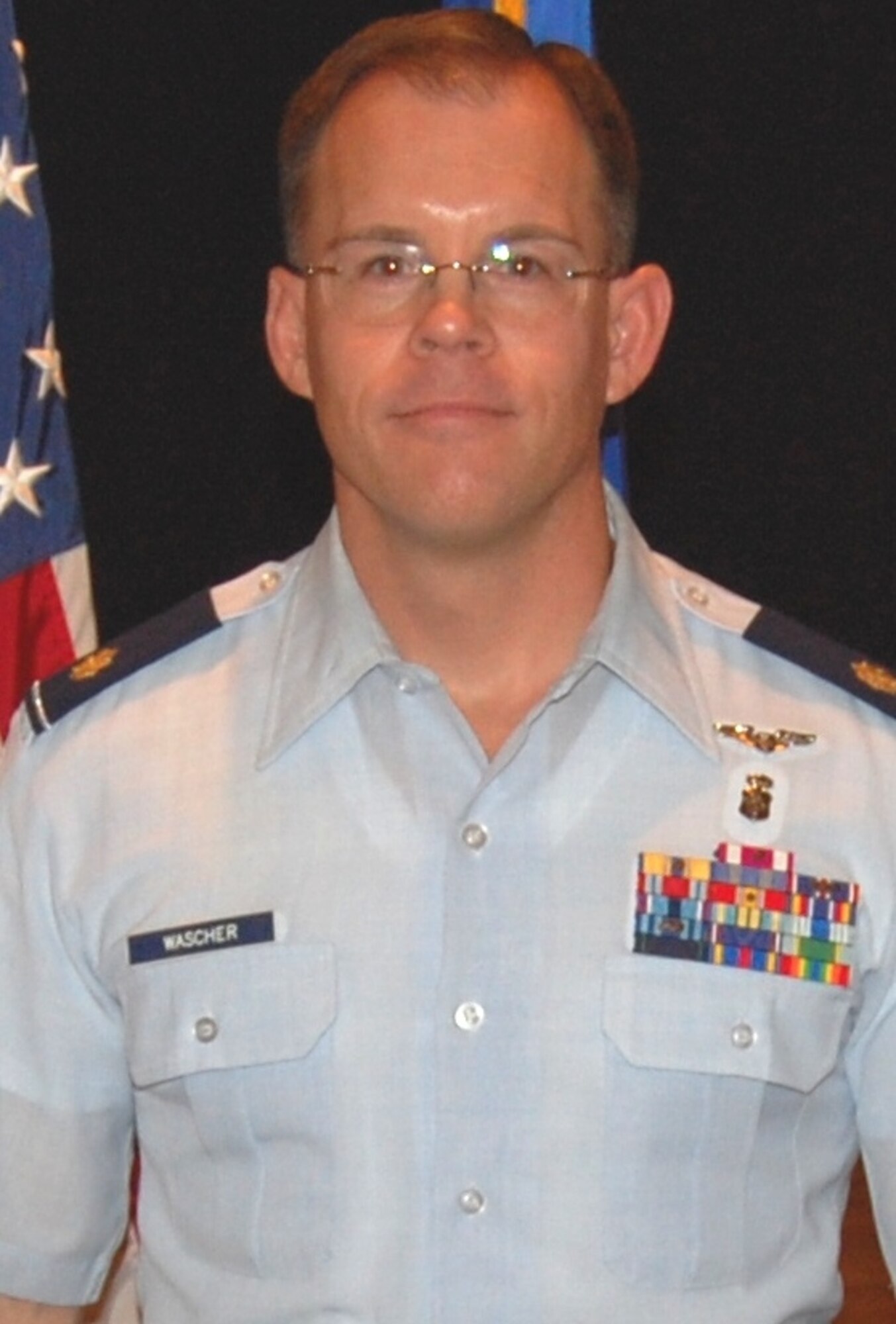 Maj. Michael Wascher, 81st Aerospace Medicine Squadron.   (U.S. Air Force photo by Steve Pivnick)
