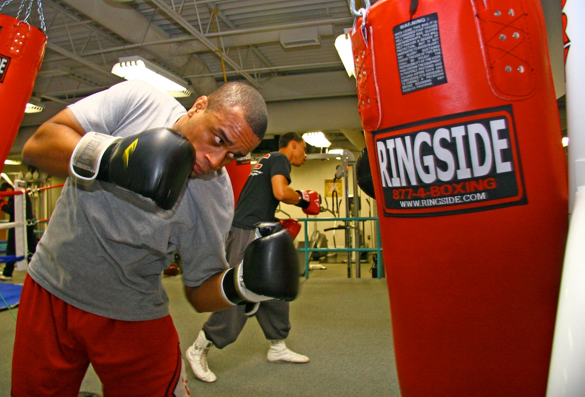 Tinker fighters suit up in new boxing facility > Tinker Air Force Base >  Display