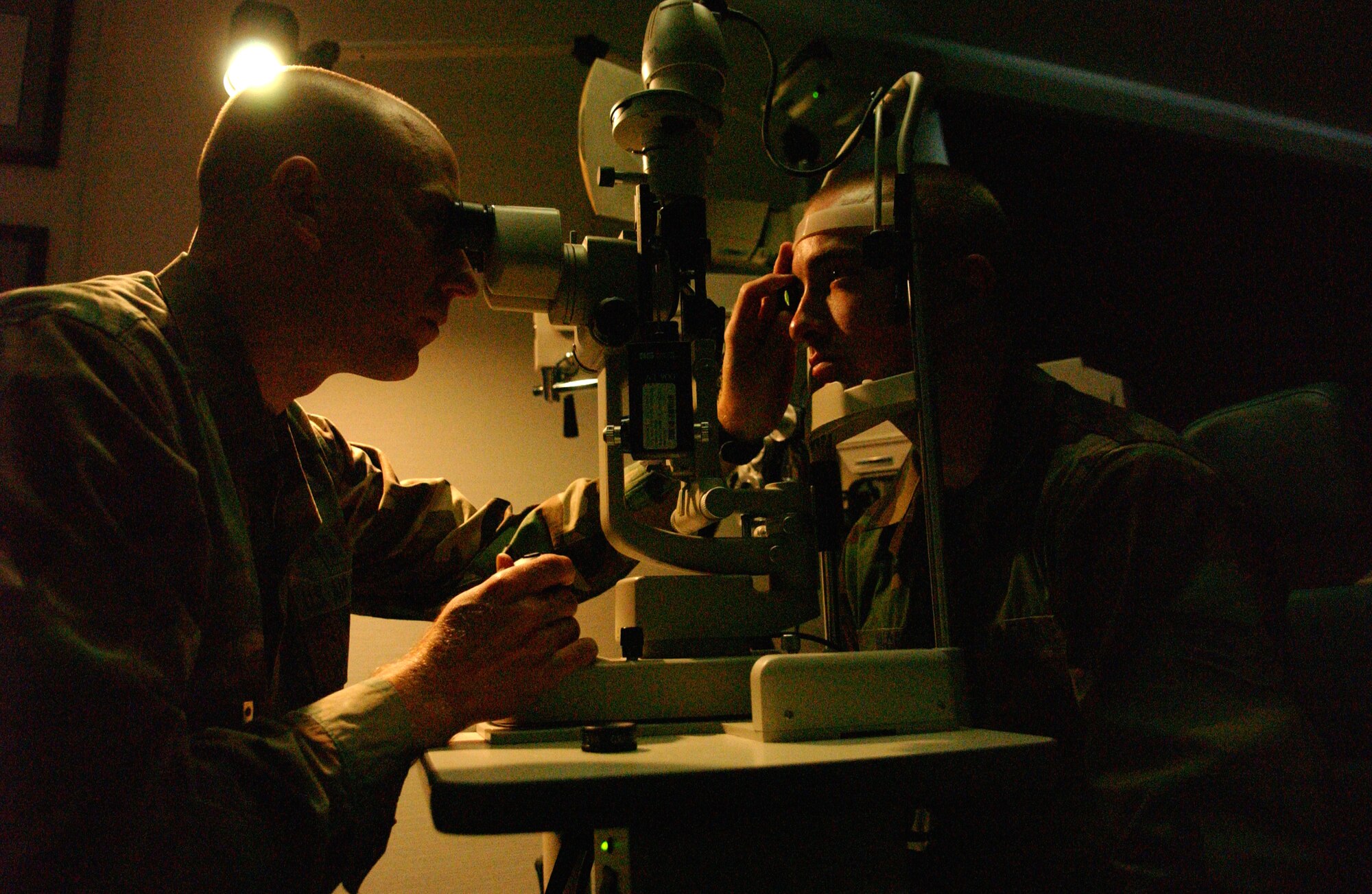 Tricare officials encourage regular eye exams whether or not you have vision problems.  (U.S. Air Force photo/Airman Julianne Trulson)
