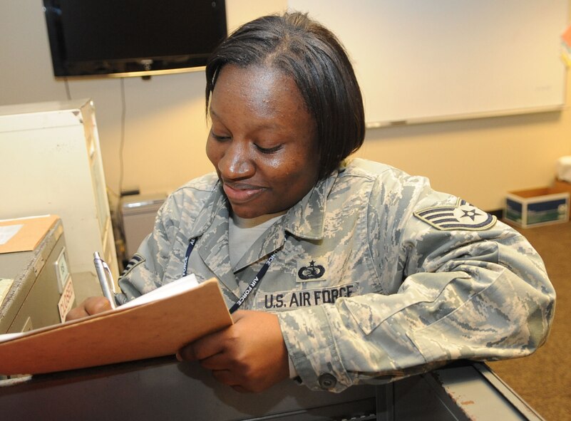 Barksdale AFB, La. - Staff Sgt. LaToya Bolton, 2d Operational Support Squadron. (U.S. Air Force photo by Senior Airman Alexandra M. Longfellow) (RELEASED)