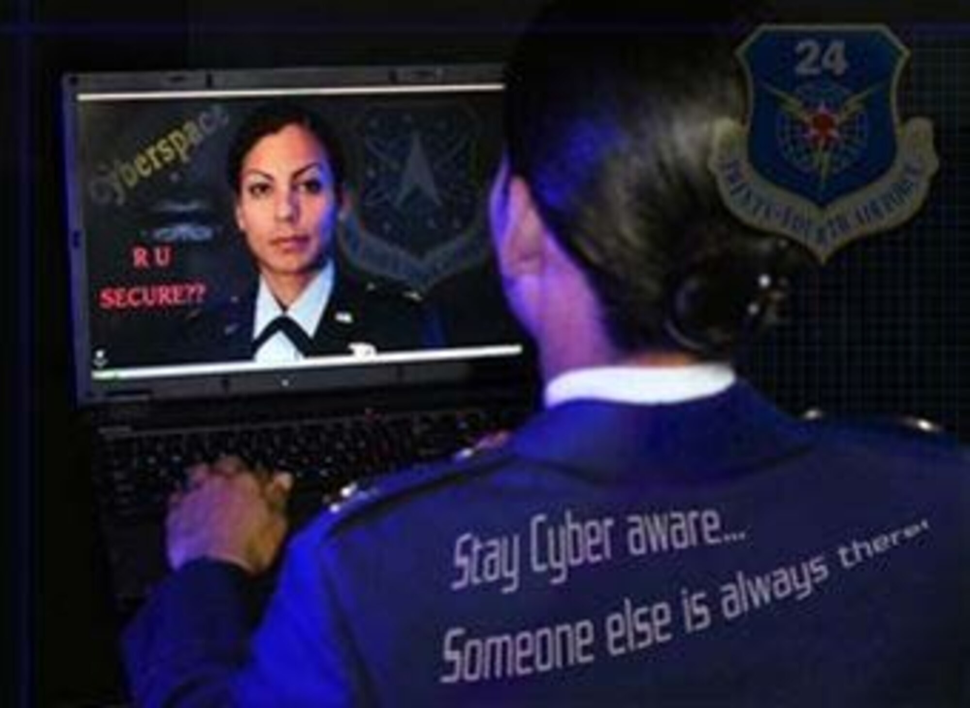 Cyberspace adversaries attack Department of Defense computer networks every day, and Air Force officials have a goal of protecting networks from attack. In August, Air Force Chief of Staff Gen. Norton Schwartz outlined steps the Air Force is taking to centralize this mission. (U.S. Air Force photo illustration)
