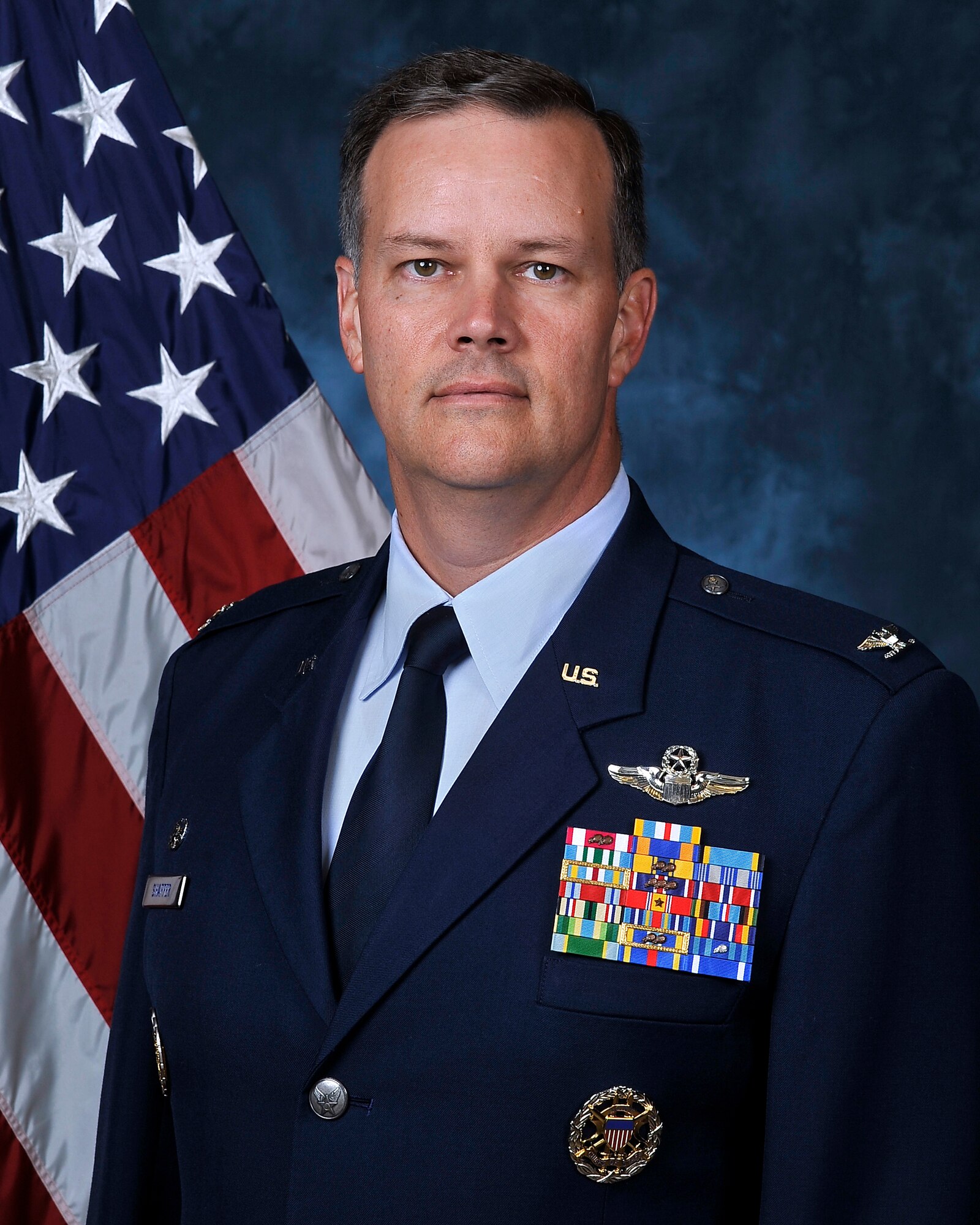 Col. Don Shaffer, 319 Air Refueling Wing commander