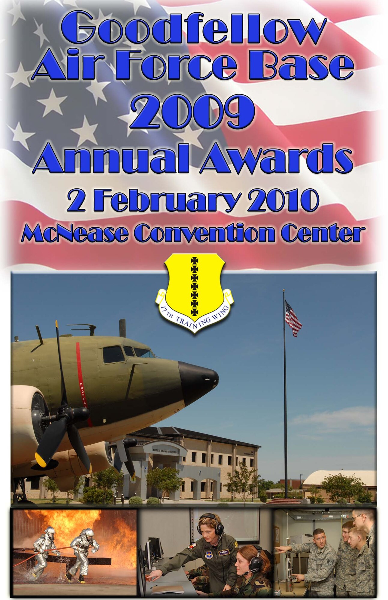 17th Training Wing Annual Awards, 2009 ( Artwork by Robert Martinez)