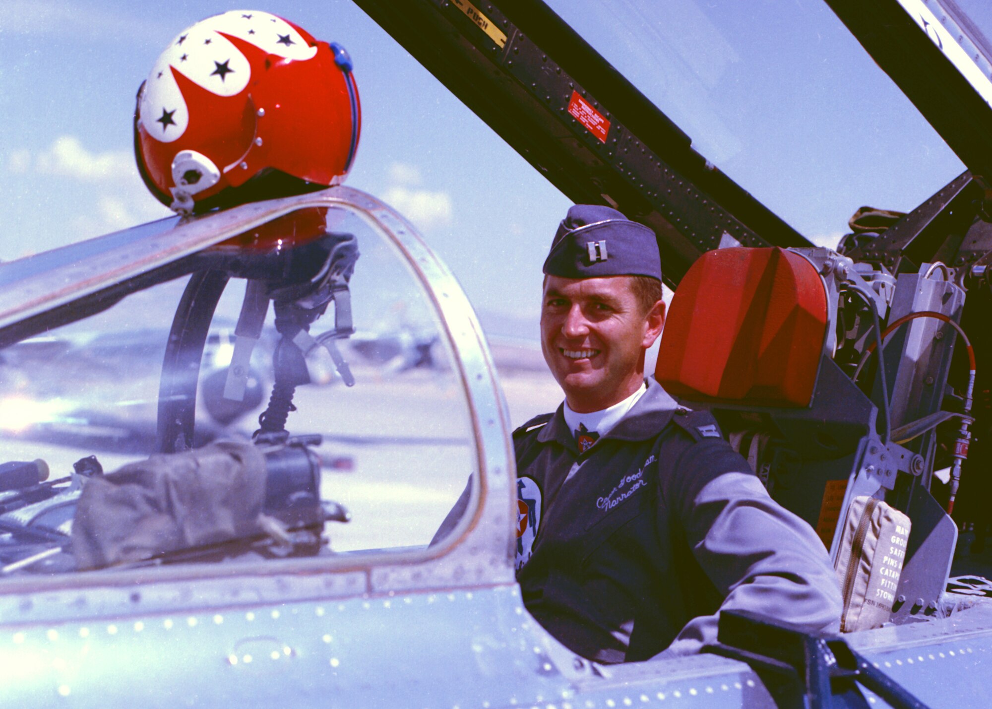Maj. Russell C. Goodman, a U.S. Air Force pilot that was killed in action in Vietnam on Feb. 20, 1967.  At the time of his loss, Major Goodman was assigned to the U.S. Air Force Air Demonstration Squadron “Thunderbirds” at Nellis Air Force Base and was flying with the U.S. Navy on an exchange program.