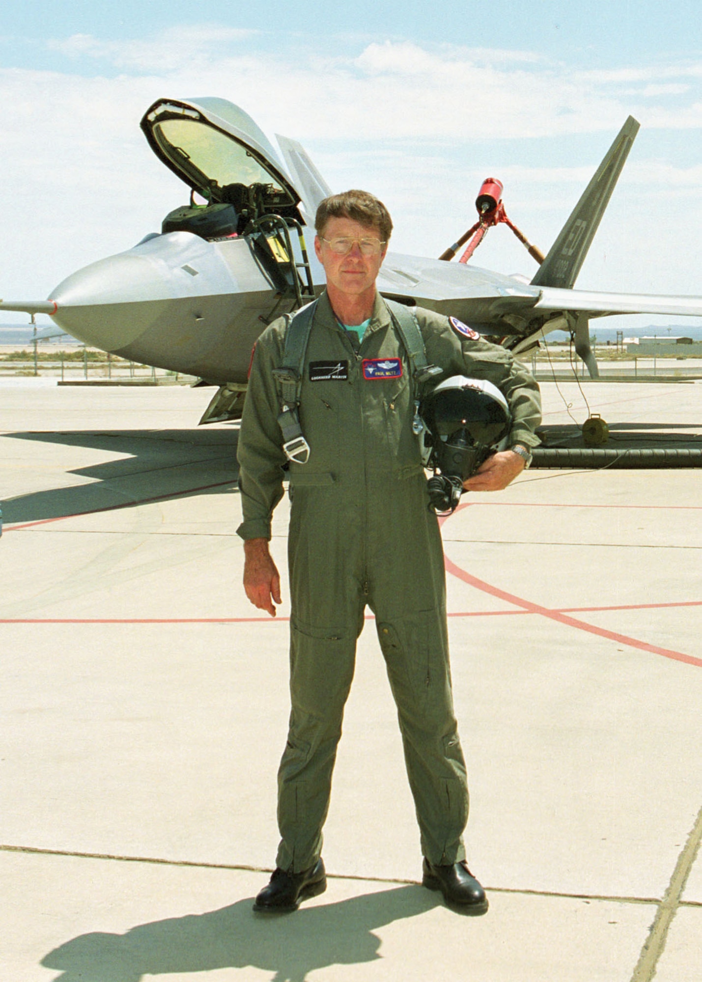 Mr. Paul Metz will present "From Weasels to Raptors: A Test Pilot's Story" at 7:30 p.m. on Nov. 17, 2010. (Photo provided)