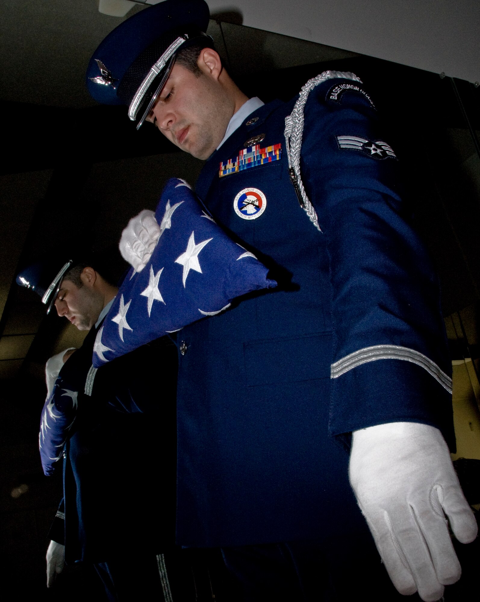 Honor Guard Spotlight: Senior Airman David Verde