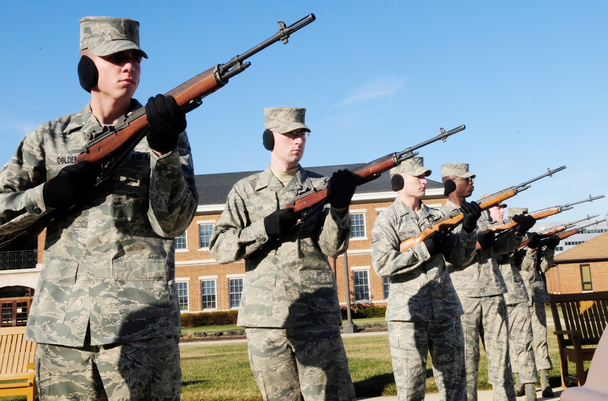 Honor Guard reveres fallen > Air Force > Display