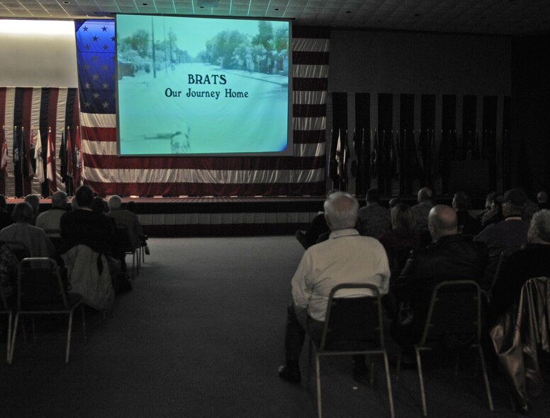 Barksdale AFB, La. – Members of the Barksdale community attended a documentary film, BRATS: Our Journey Home. The film is the first cinematic glimpse into an international subculture. (U.S. Air Force photo by Senior Airman Alexandra M. Longfellow) (RELEASED)