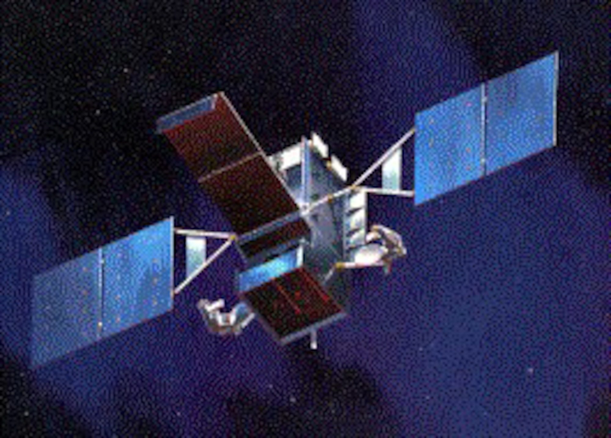 A Space-Based Infrared System GEO-1 Satellite.  (U.S. Air Force file photo) 