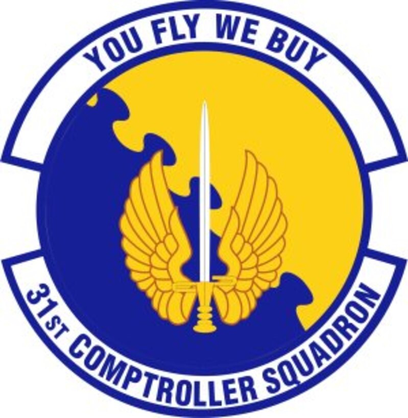 31 Comptroller Squadron Emblem