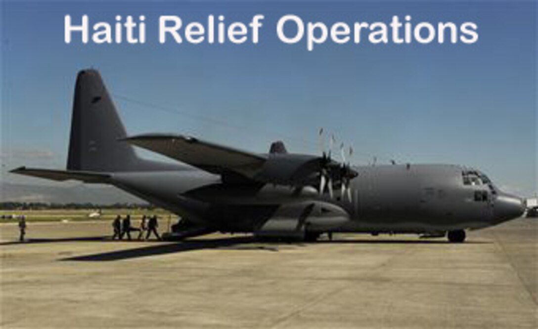 AFSOC assists with Haiti relief efforts