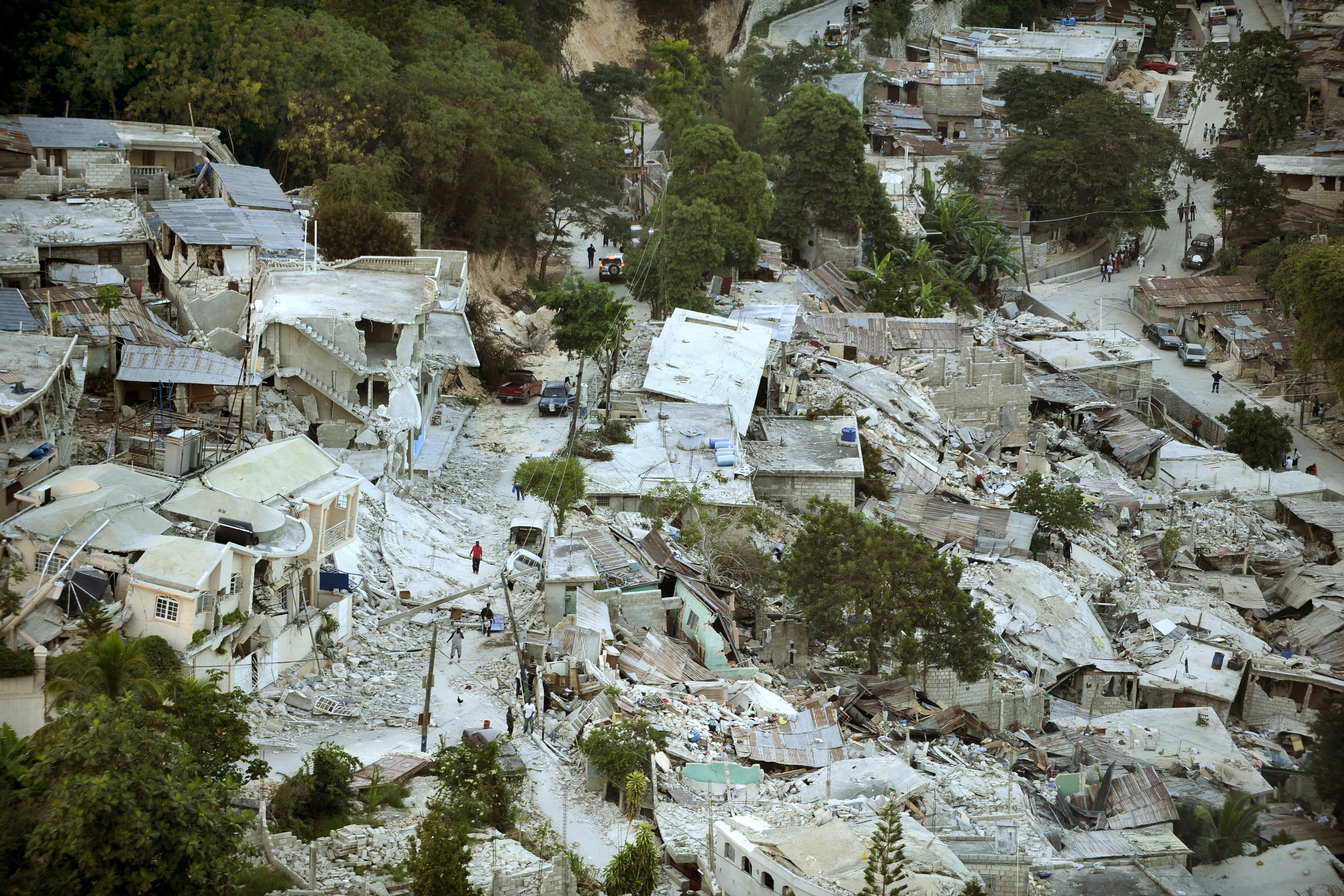Images Of Port Au Prince Haiti Jan 15 2010 Department Of Defense Assets Have Been Dispatched
