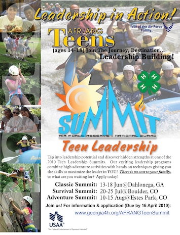 Back cover for February 2010 Citizen Airman.