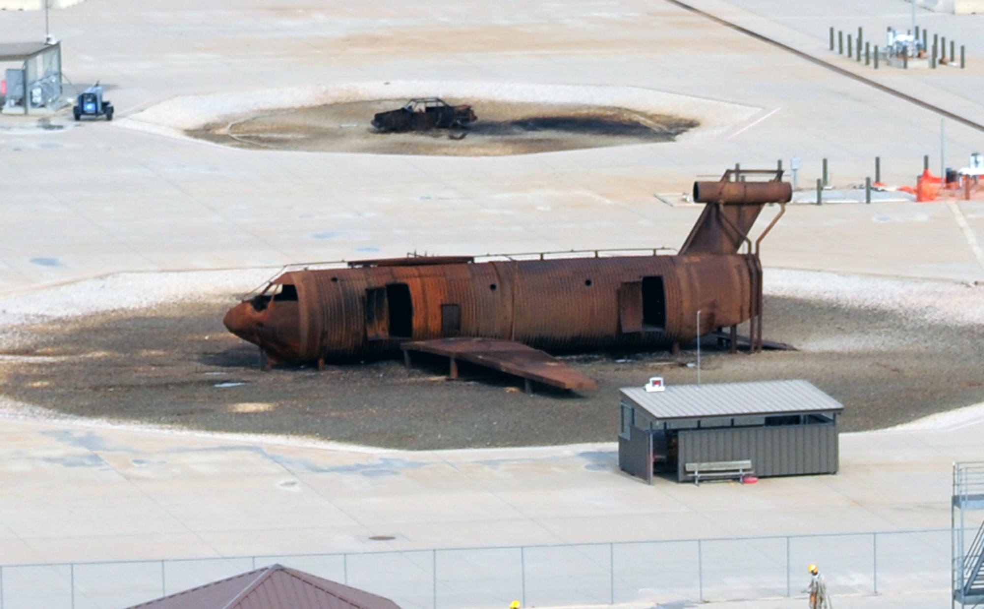 GOODFELLOW AIR FORCE BASE, Texas -- Old large frame aircraft trainer. (U.S Air Force photo/Tech. Sgt. John Barton)