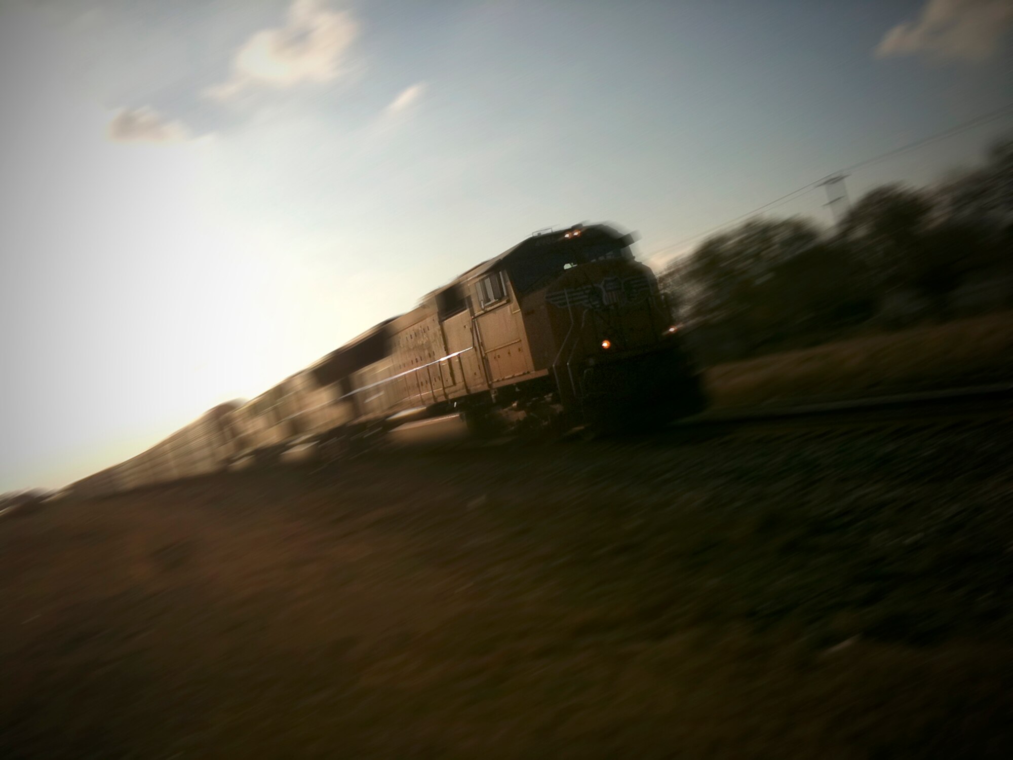 "I can hear that train coming down the tracks." If you're like me, then you've heard people use this analogy to describe an inbound issue or challenge. We all face challenges each and every day... the sooner a leader can spot them, the more a leader can do to manage how the challenge will influence their organization. (photo by Tech. Sgt. Samuel Bendet)