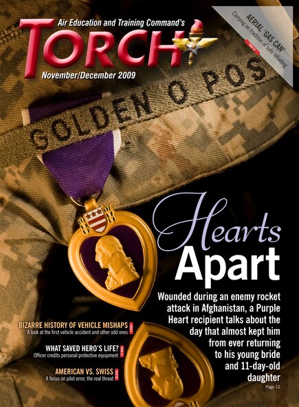 Torch Magazine Cover Nov-Dec 2009 (Photo by Tech. Sgt. Samuel Bendet)