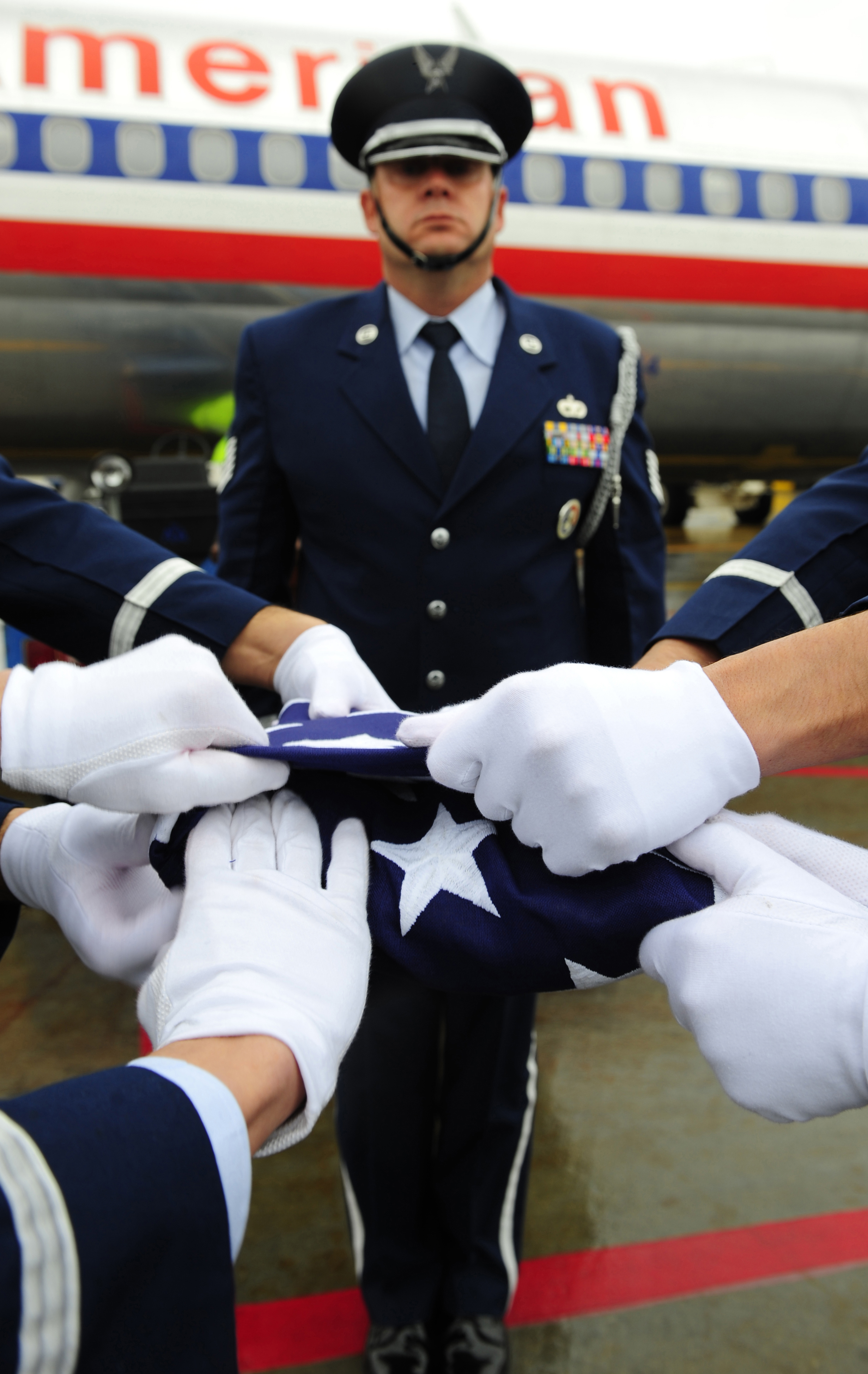 Steel Talons Honor Guard conducts dignified transfer Holloman Air Force Base Article Display