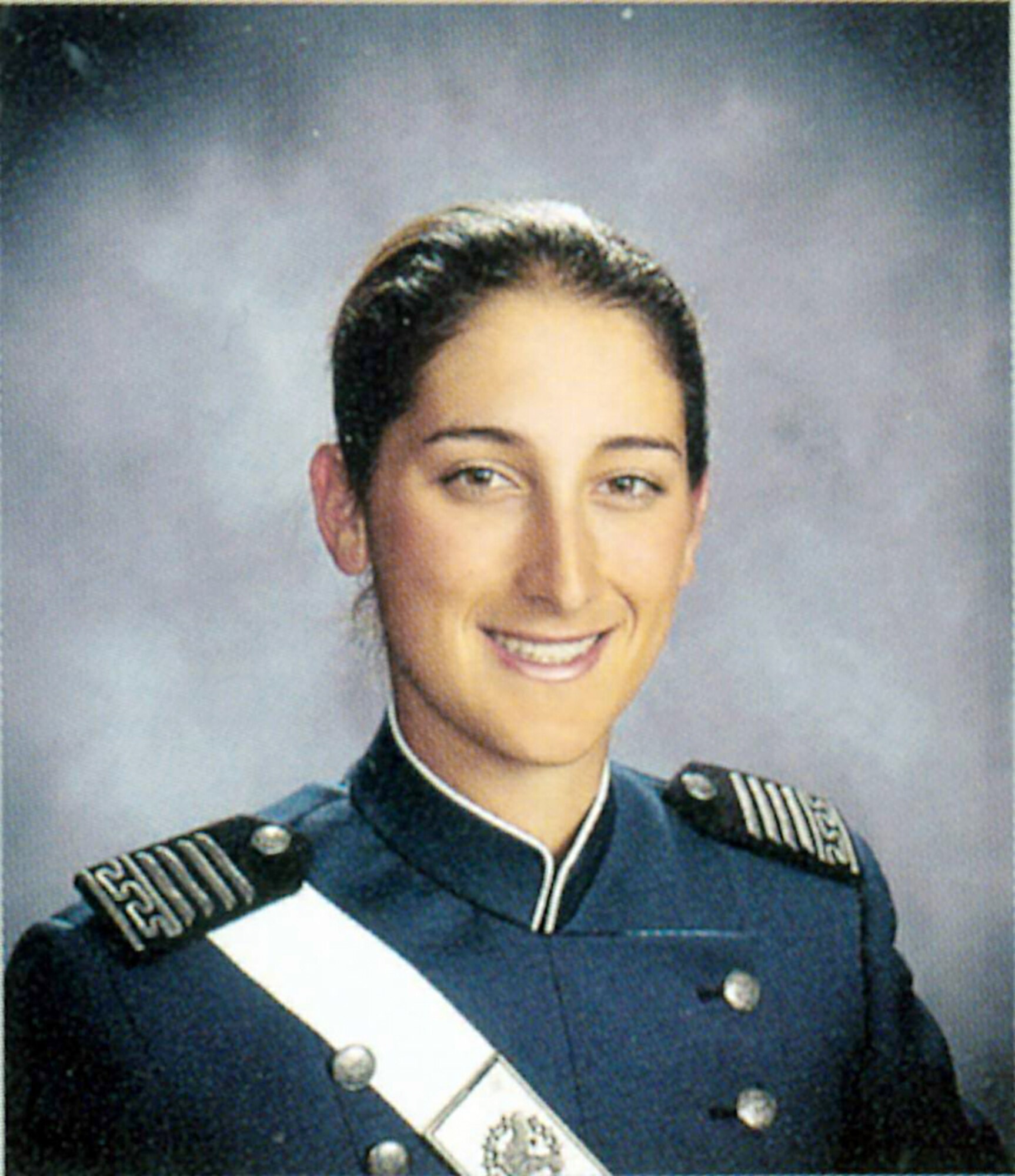 1st Lt. Roslyn L. Schulte was named the recipient of the Medal for Valor posthumously from the Office of the Director of National Intelligence Jan. 22, 2010. Lieutenant Schulte, 25, of St. Louis died May 20, 2009, near Kabul, Afghanistan, of wounds suffered from an improvised explosive device.  Lieutenant Schulte is the 10th U.S. Air Force Academy graduate, and first female, killed while supporting operations Iraqi Freedom and Enduring Freedom. (U.S. Air Force photo)
