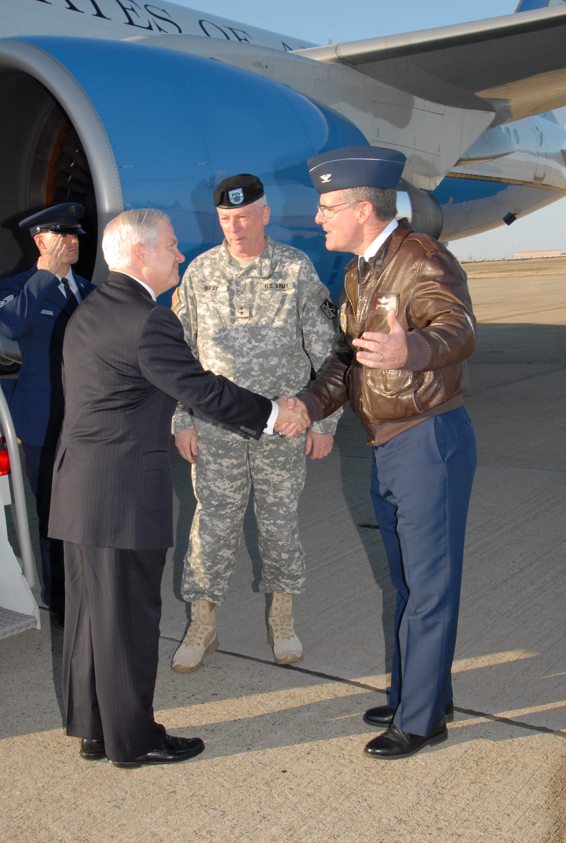 Secretary Gates Visits Rhode Island