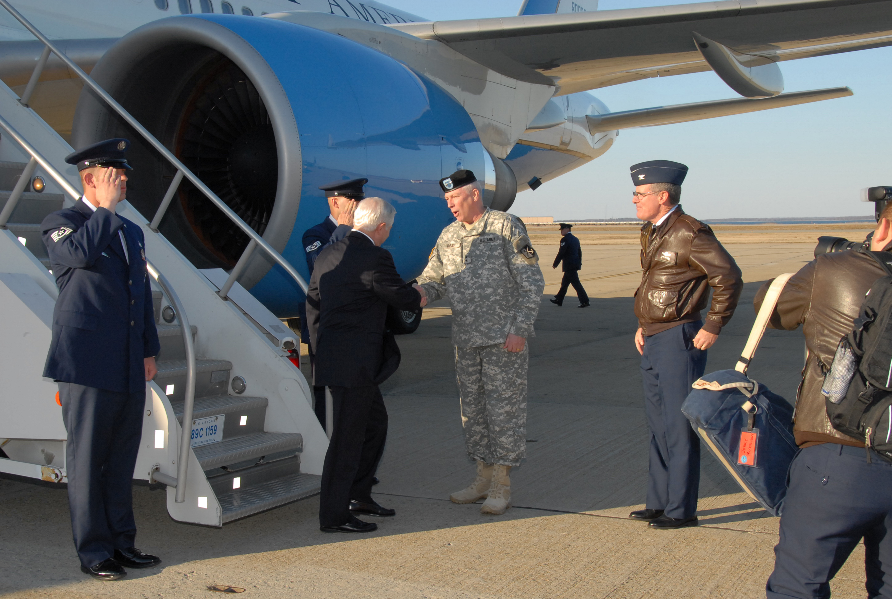 Secretary Gates Visits Rhode Island