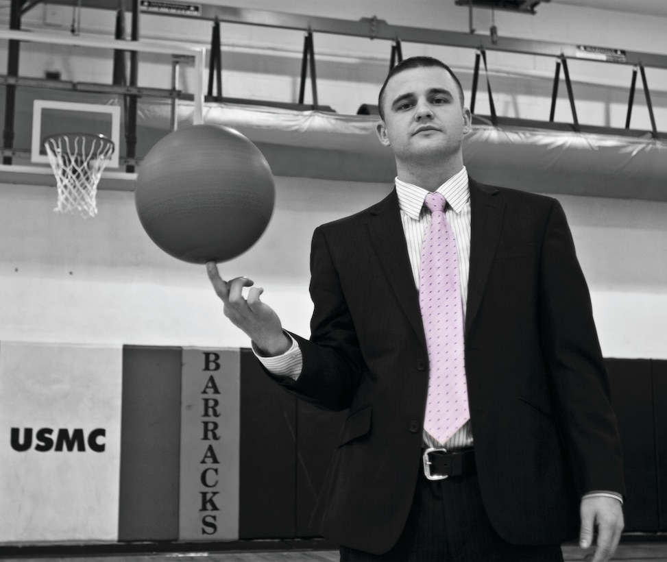 Cpl. Ryan McClellan was named 2008 Marine Corps Athlete of the Year for his stellar performance on the All-Marine and All-Armed Forces basketball teams.