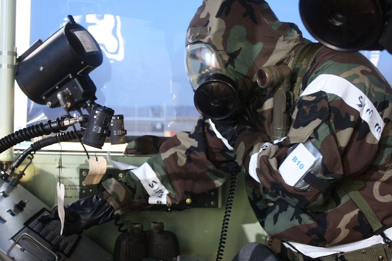 The Ability to Survive and Operate (ATSO) tests Airmens’ ability to do their jobs in MOPP level four. 