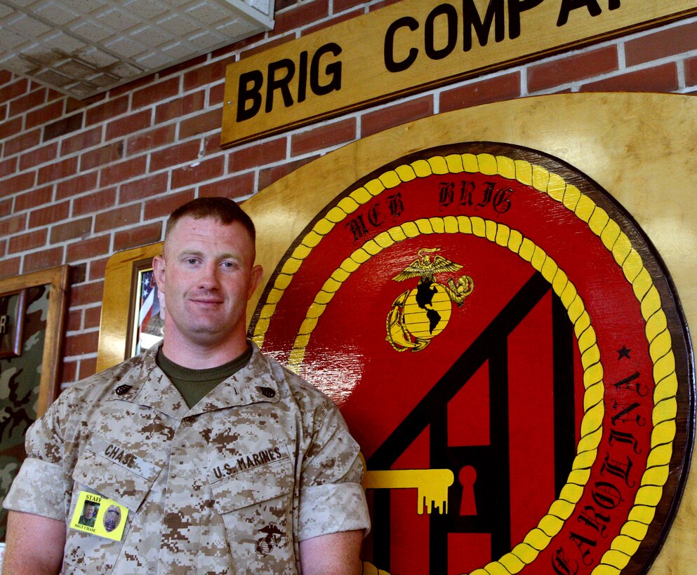 Staff Sgt. Adam J. Chase, a counselor with the Marine Corps Base Camp Lejeune Brig, won the American Correctional Association, Military Corrections Best of the Best Committee’s Corrections Specialist Award for his outstanding actions as a watch supervisor and while on deployment in support of Operation Enduring Freedom with the 2nd Marine Expeditionary Brigade – Afghanistan in 2009. Chase is scheduled to be presented his award ACA Summer Conference in Chicago, July 30 – Aug. 4.