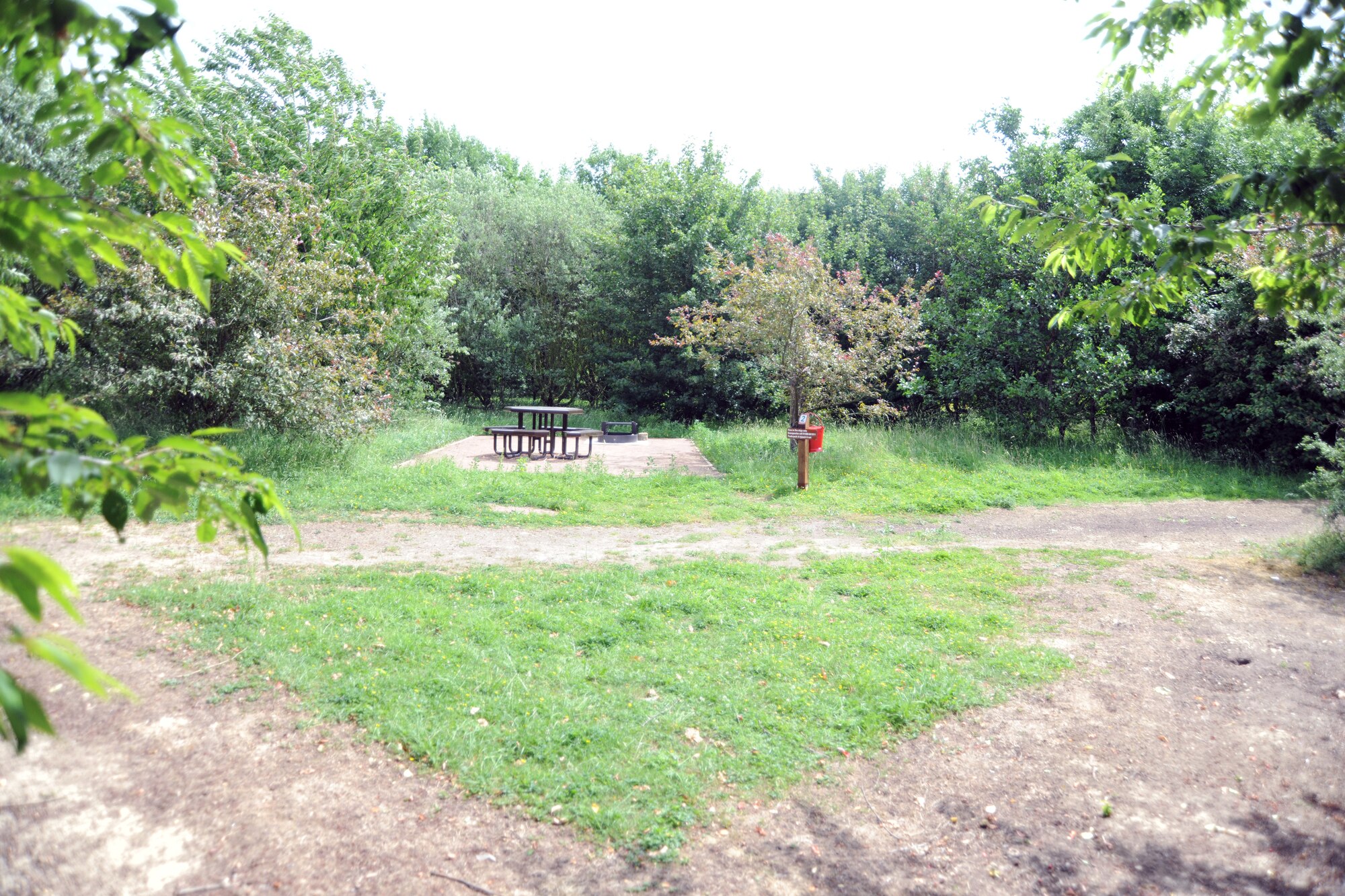 RAF MOLESWORTH, United Kindom - There are five camp sites that can be rented for free from Outdoor Recreation. Each camp site has a fire pit and picnic table. To reserve a site call 268-3709. (U.S. Air Force photo by Staff Sgt. Joel Mease)