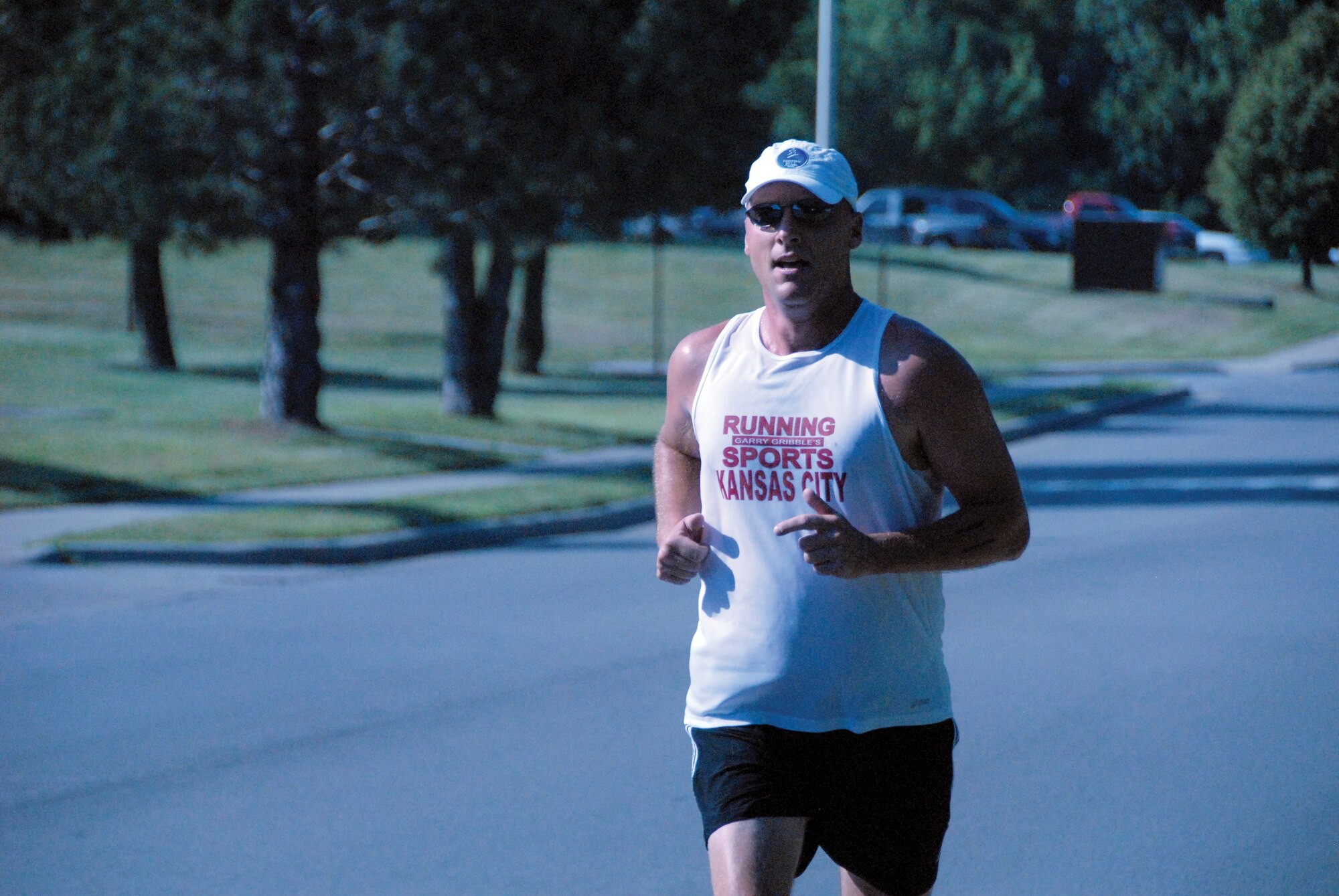 Tech. Sgt. John Straka, 442nd Aircraft Maintenance Squadron weapons loader, inspires others to get fit by encouraging them to participate with him in 5Ks, 10Ks and half marathons. The 442nd AMXS is part of the 442nd Fighter Wing, an A-10 Thunderbolt II reserve unit at Whiteman Air Force Base, Mo. (Photo by Senior Airman Danielle Wolf)