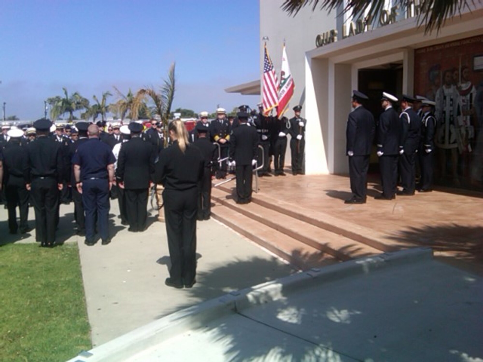VANDENBERG AIR FORCE BASE, Calif. -- A memorial service for Sean Daniel Fleming was held at 10 a.m. today, July 1, in Ventura, Calif. Sean Fleming, 32, spent 12 years assigned to the Vandenberg Fire Department as a rescue program manager. He was last seen kayaking off the Santa Barbara County coast June 19.  (U.S. Air Force photo/Jeremy Eggers) 