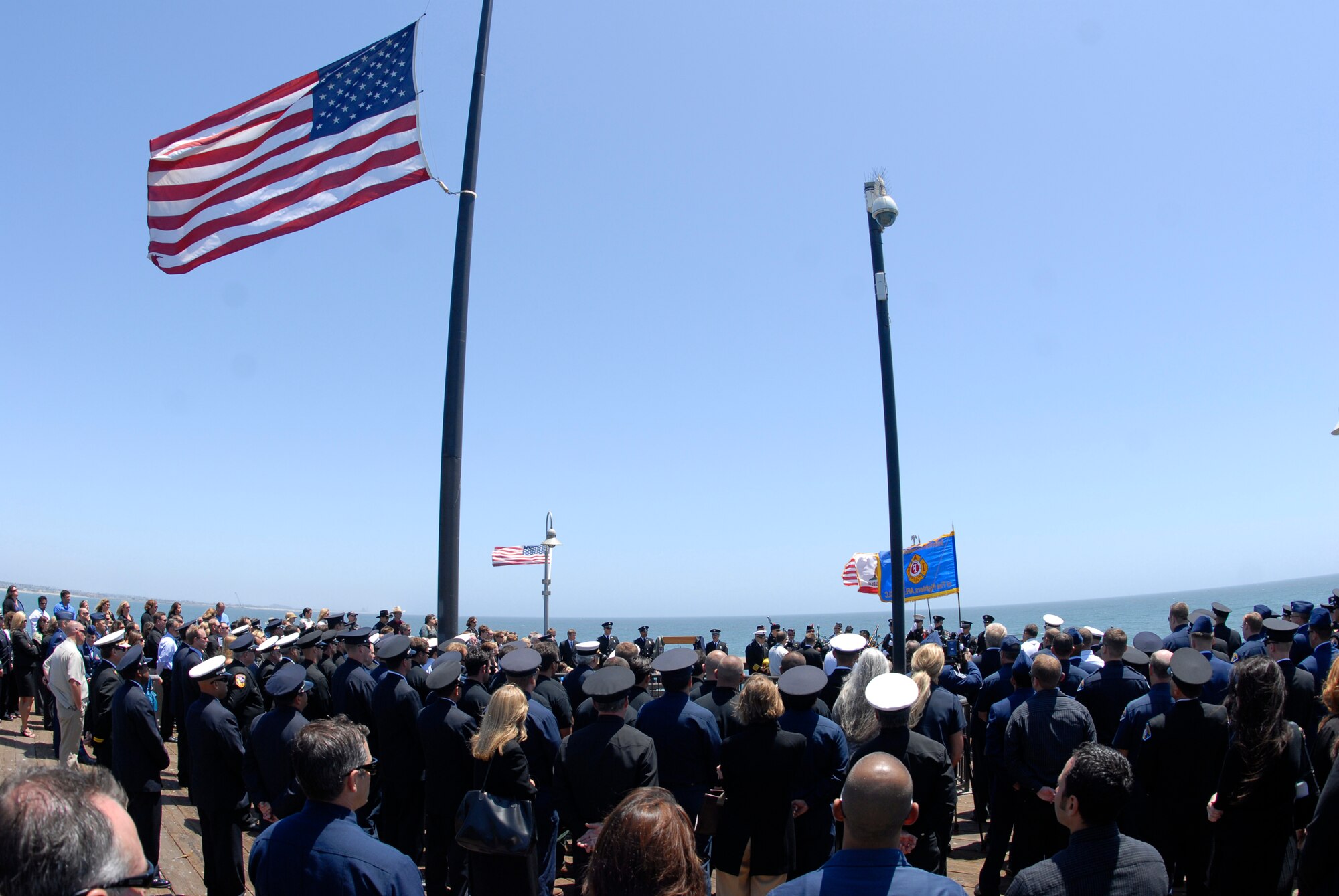 VANDENBERG AIR FORCE BASE, Calif. -- A memorial service for Sean Daniel Fleming was held at 10 a.m. today, July 1, in Ventura, Calif. Sean Fleming, 32, spent 12 years assigned to the Vandenberg Fire Department as a rescue program manager. He was last seen kayaking off the Santa Barbara County coast June 19.  (U.S. Air Force photo/Senior Airman Andrew Satran) 