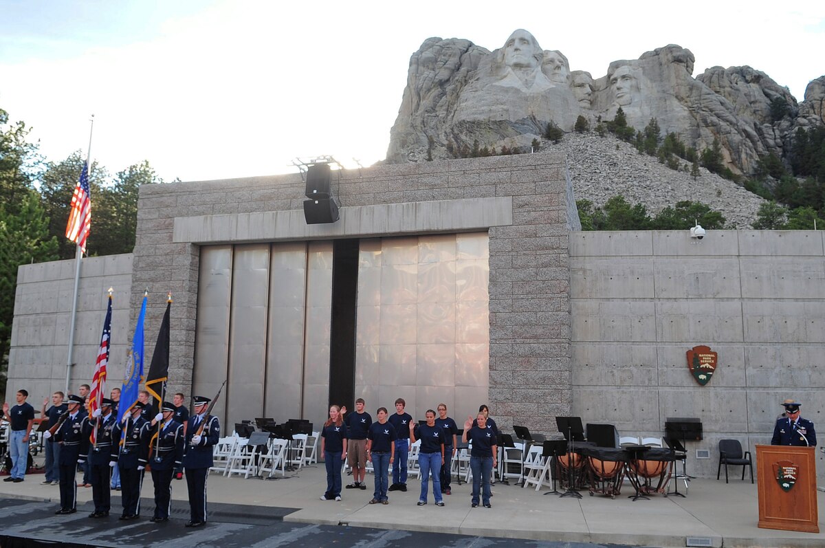 Independence Day celebration at Mount Rushmore > Ellsworth Air Force