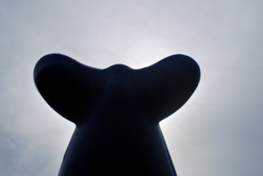 MINOT AIR FORCE BASE, N.D. – If you are seeing this strange looking structure, you are sure to be having lots of fun. (U.S. Air Force photo by 1st Lt. Kidron B Farnell)